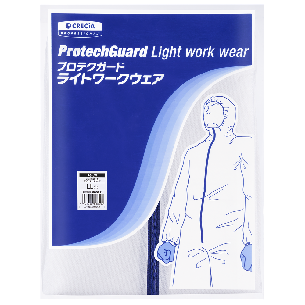 プロテクガード ライトワークウェア LLサイズ 1枚入 68822
