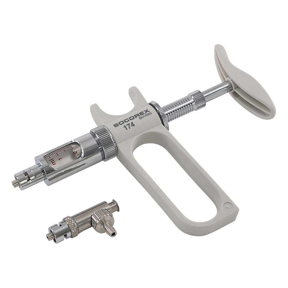 ソコレックスSH連続分注器（プレミアム）　ピストルハンドル　2mL 174SH.0502