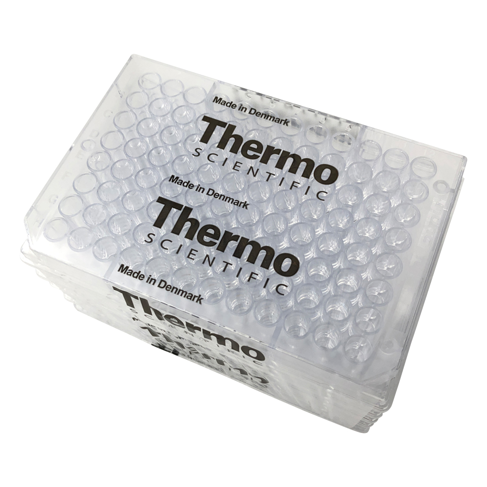 マイクロウェルプレート（96ウェルプレート） 平底（フタ無し）・未滅菌 1箱（5枚×12袋入） 269620