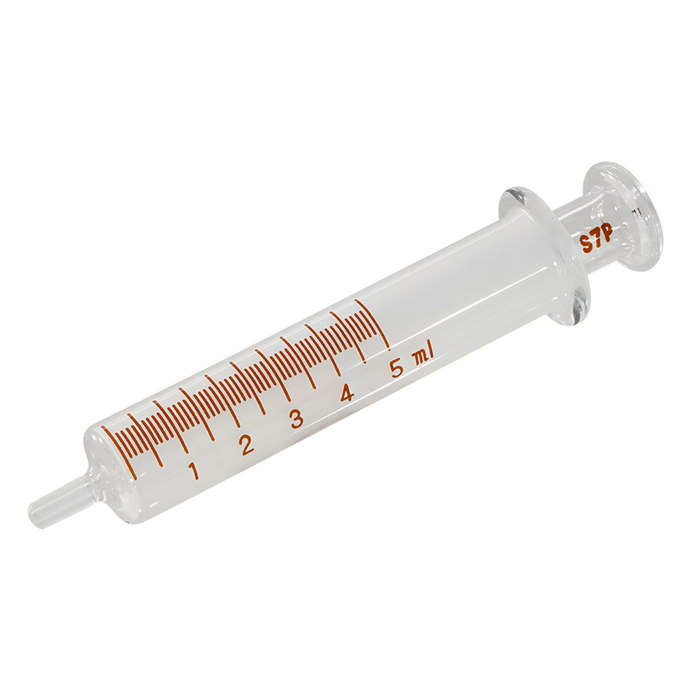 白硬注射筒 ガラス先 5mL 00200414