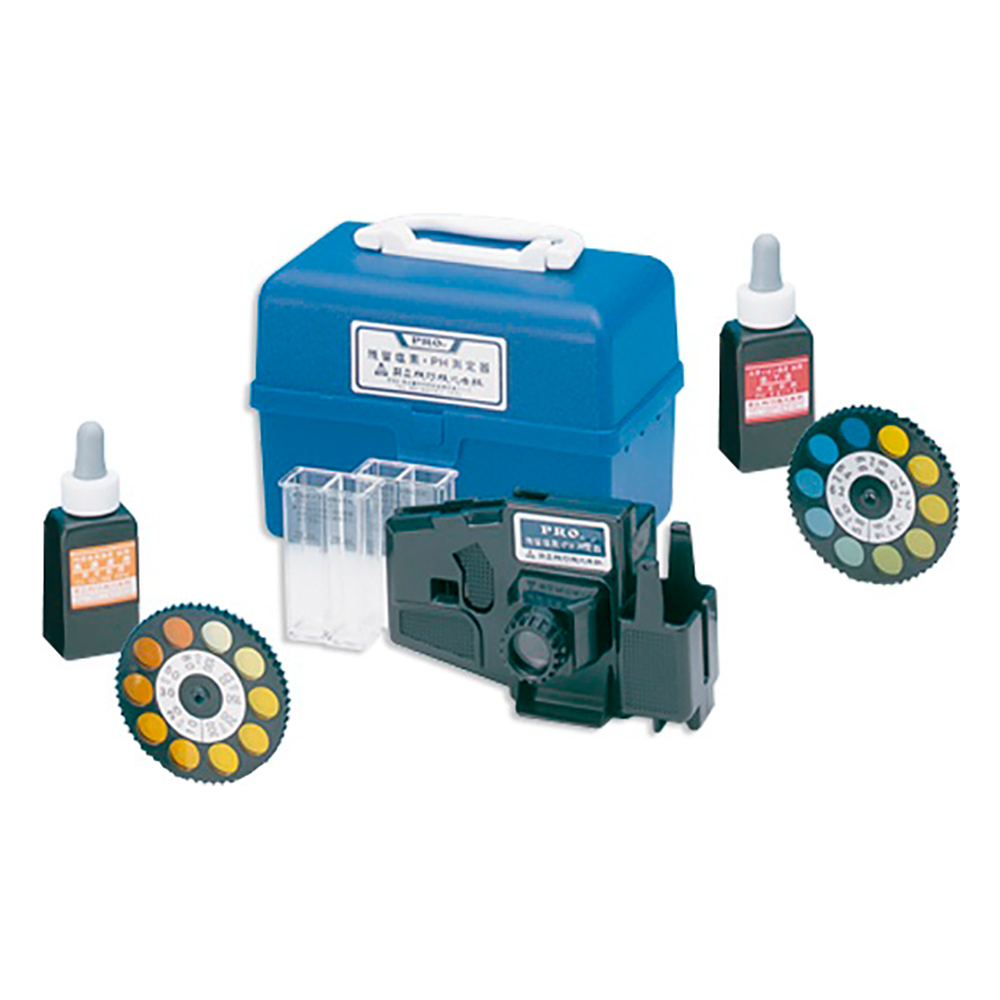 高濃度残留塩素測定器（高濃度法+pH測定器）