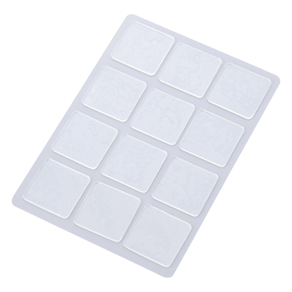 秤量・処理サンプル採取用バッグスタンド 交換用粘着シール 1袋（12枚入）