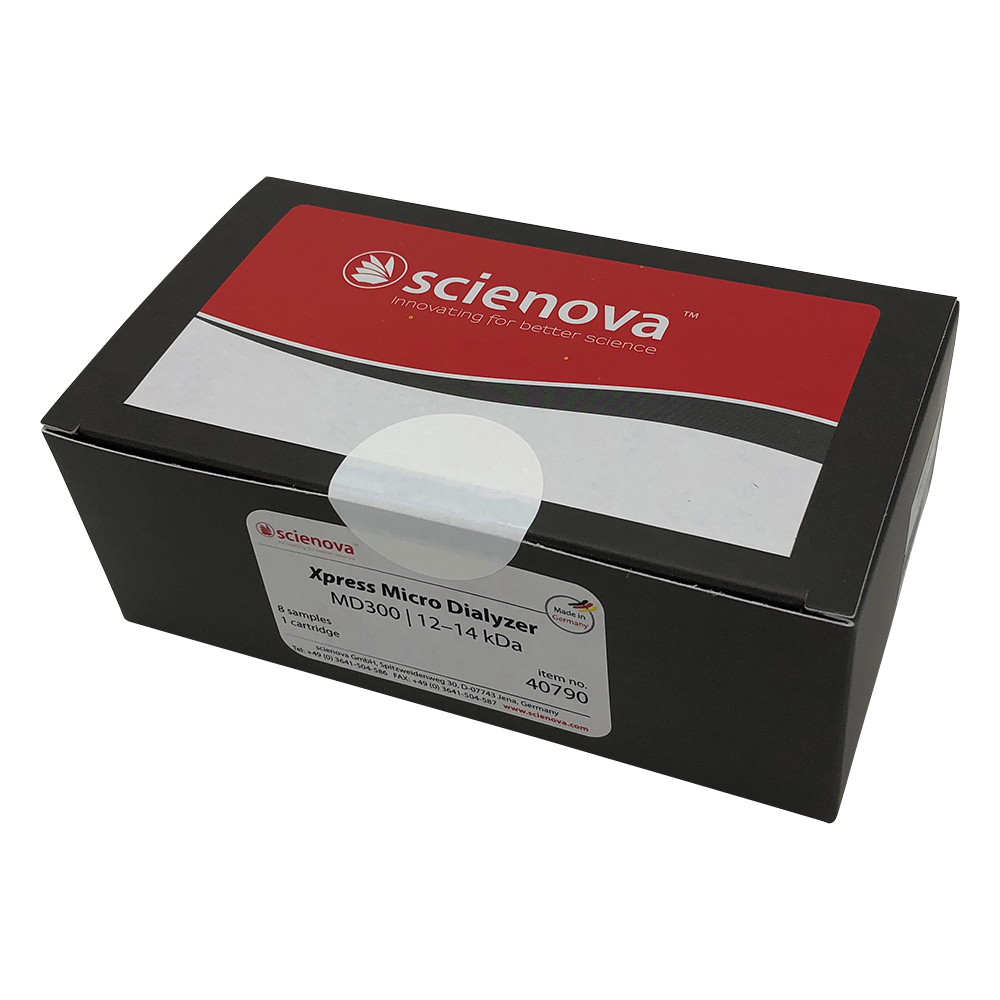微量透析キット（12～14kDa/～300uL） 8連×1本 40790