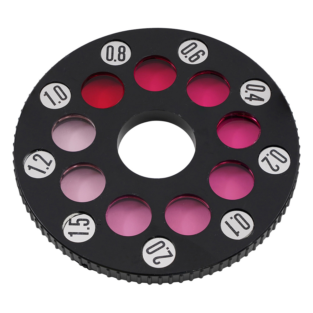 残留塩素測定器（DPD試薬一液タイプ）用 DPD比色板 DPD比色板 1枚