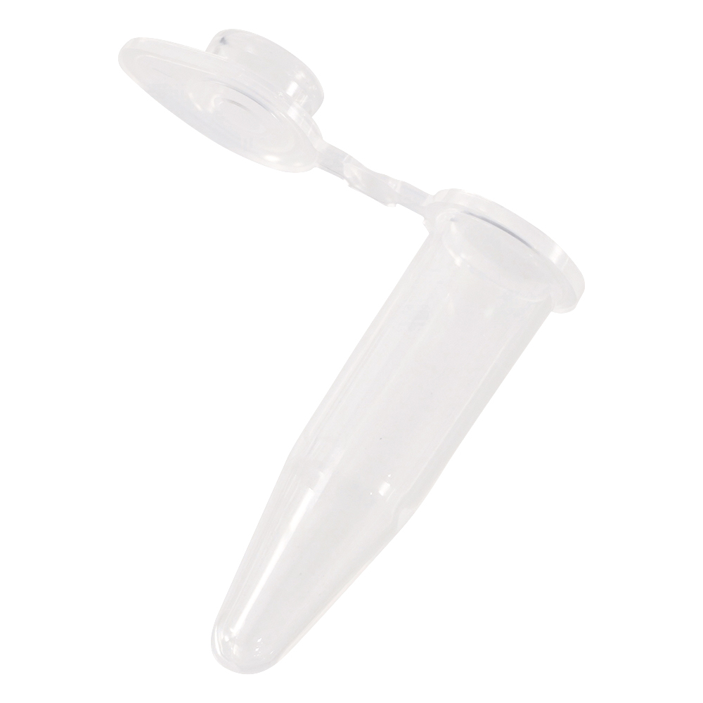 PCR用チューブ フラットキャップ0.5mL 1000入 T-06