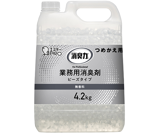 消臭力 業務用ビーズタイプ 特大 詰替 4.2kg 無香料 130368