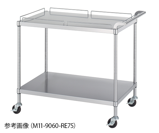 ステンレス製導電ワゴン 600×450×800mm M11-6045-800-NE75_SH