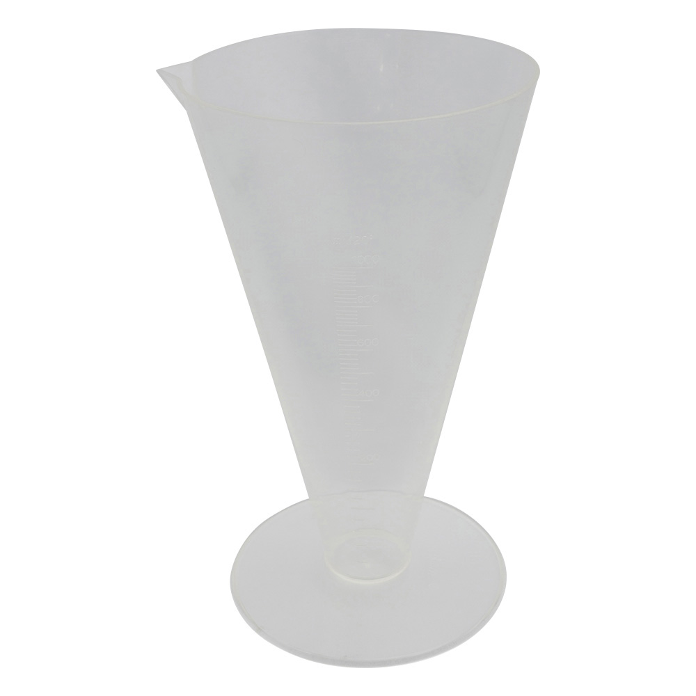 コニカル液量計（PMP製） 1L 1425