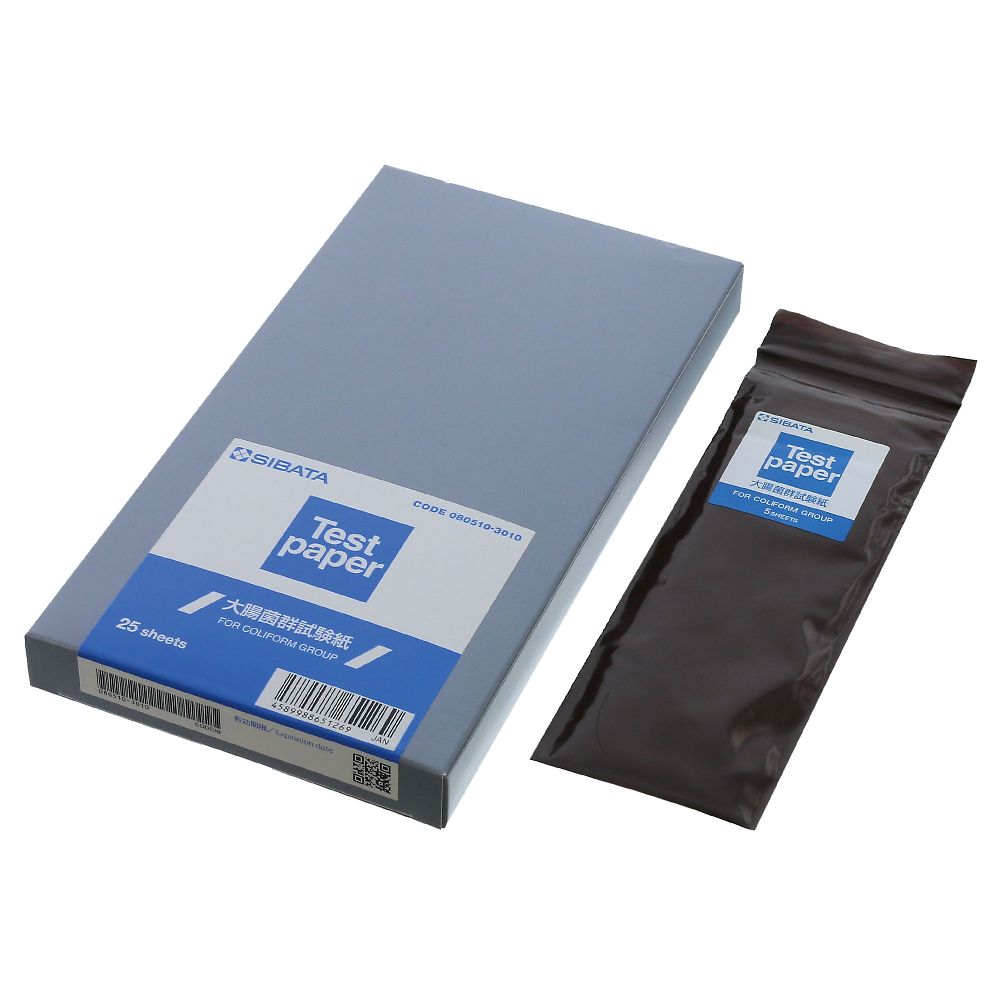 大腸菌群試験紙 25枚入 080510-3010