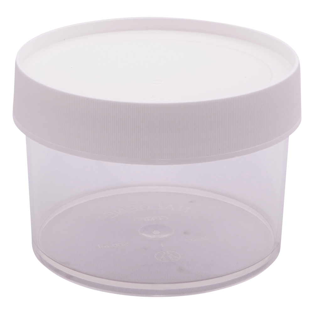 広口円筒容器 500mL 4個入り 2117-0500