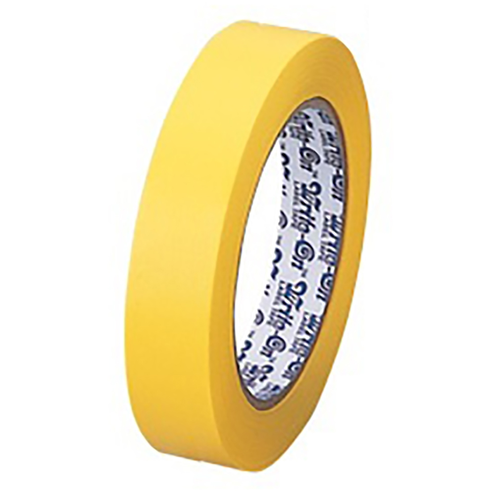 ライトオン（R）テープ 25.4mm 黄 F13485-0100