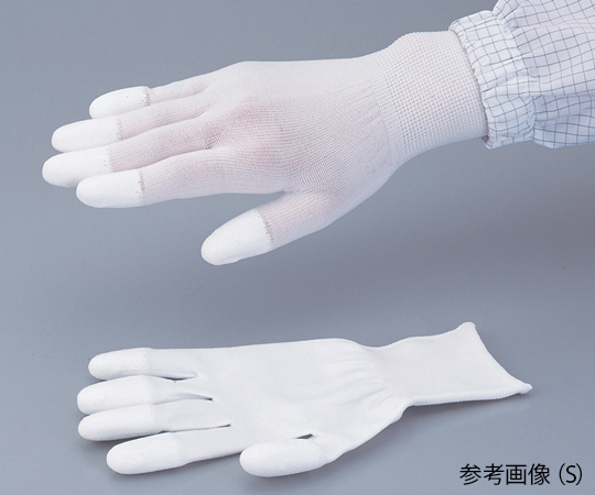 PUコートナイロン手袋（指先コート） 5双入 M
