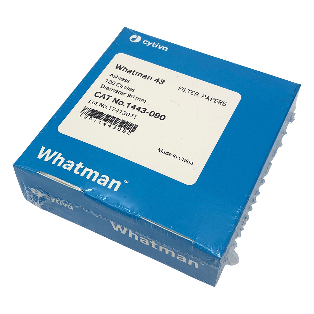 定量円形濾紙 No.43 9.0cm 100枚入 1443-090