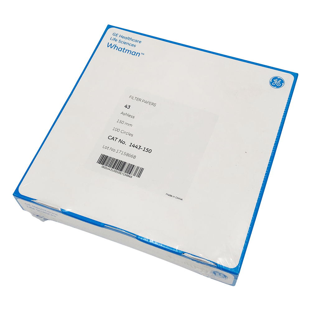 定量円形濾紙 No.43 15.0cm 100枚入 1443-150