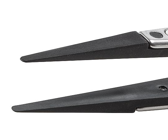 精密耐薬ピンセット SCC洗浄品 直・標準 2×0.4mm 2ASVR.SA