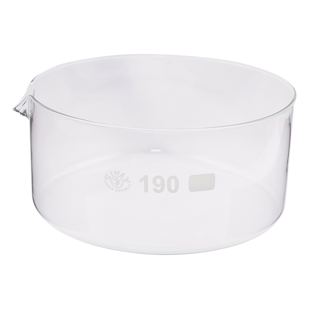 結晶皿（硼珪酸ガラス） 2000mL