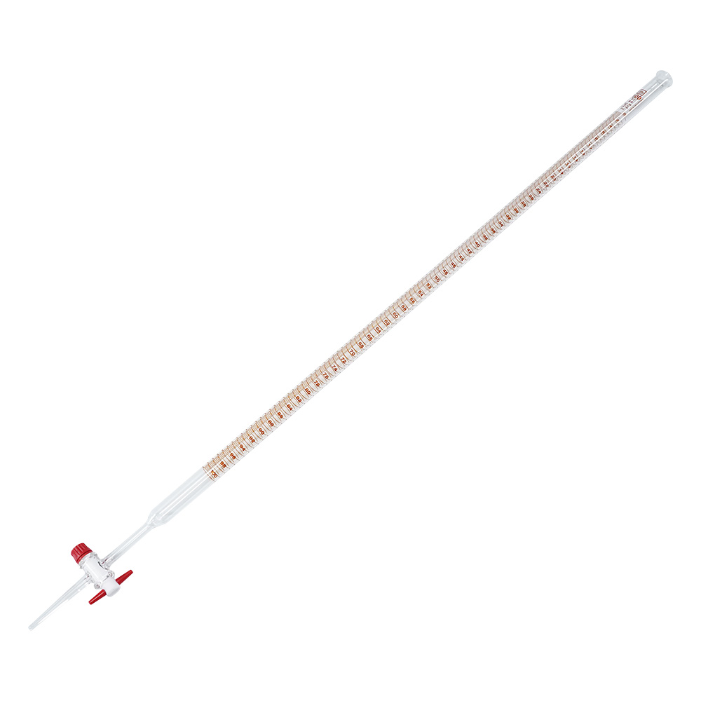 ビュレット PTFEコック付 100mL