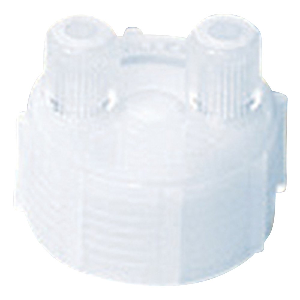 耐圧ジャー液体移送用蓋ポート1/4インチ 2付 液体移送用蓋（ポート1/42ヶ付）