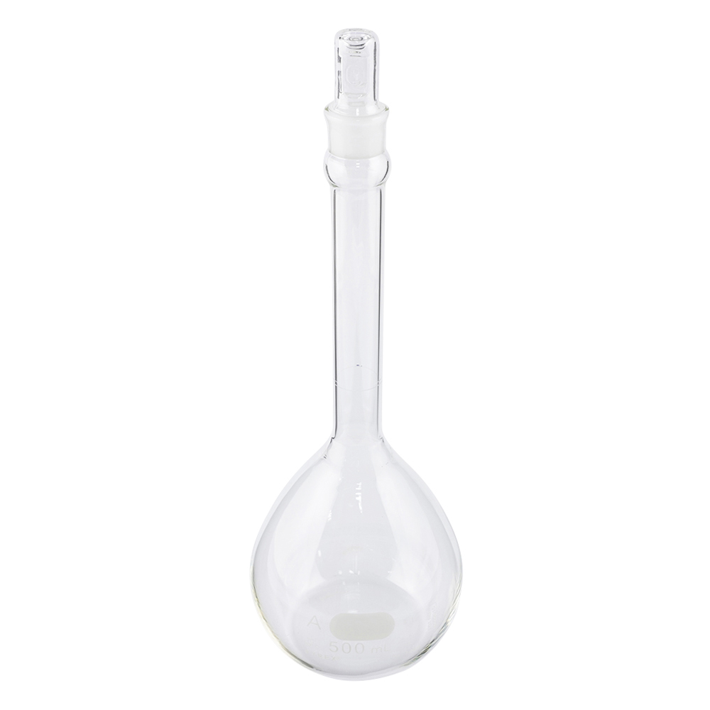 メスフラスコ CLassA 白 500mL 5640-500