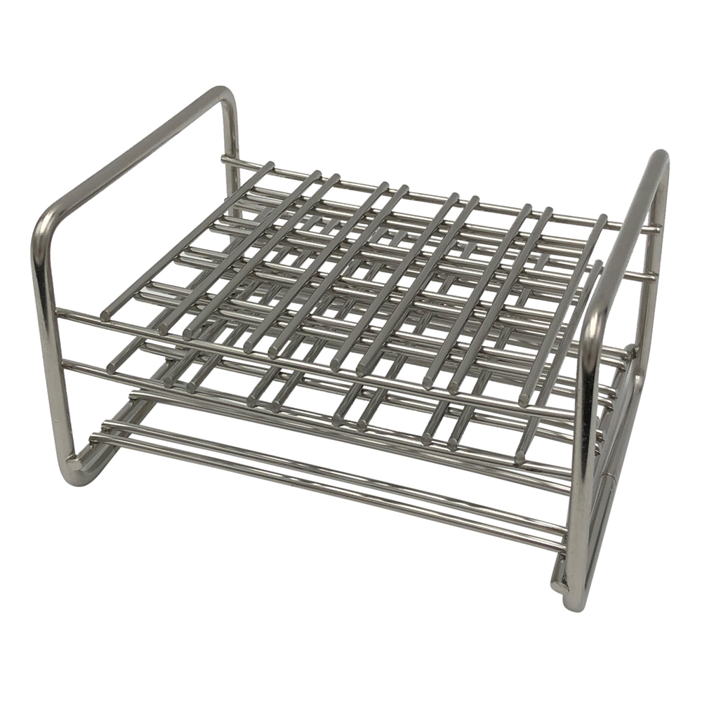 ステンレス試験管立 配列：5×5 サイズ：□11mm 10‐25M