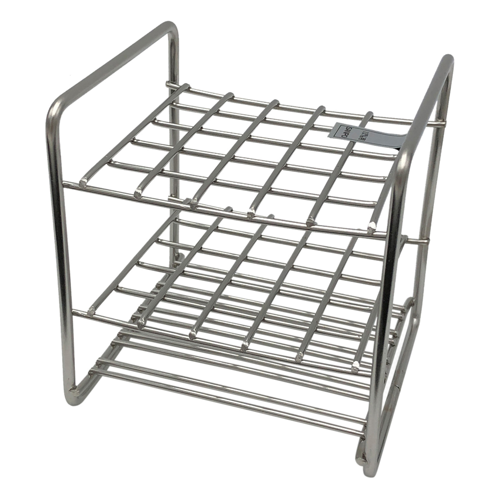 ステンレス試験管立 配列：5×5 サイズ：□15mm 13‐25H