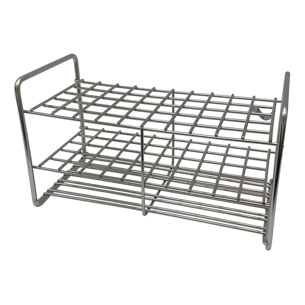 ステンレス試験管立 配列：5×10 サイズ：□15mm 13‐50H