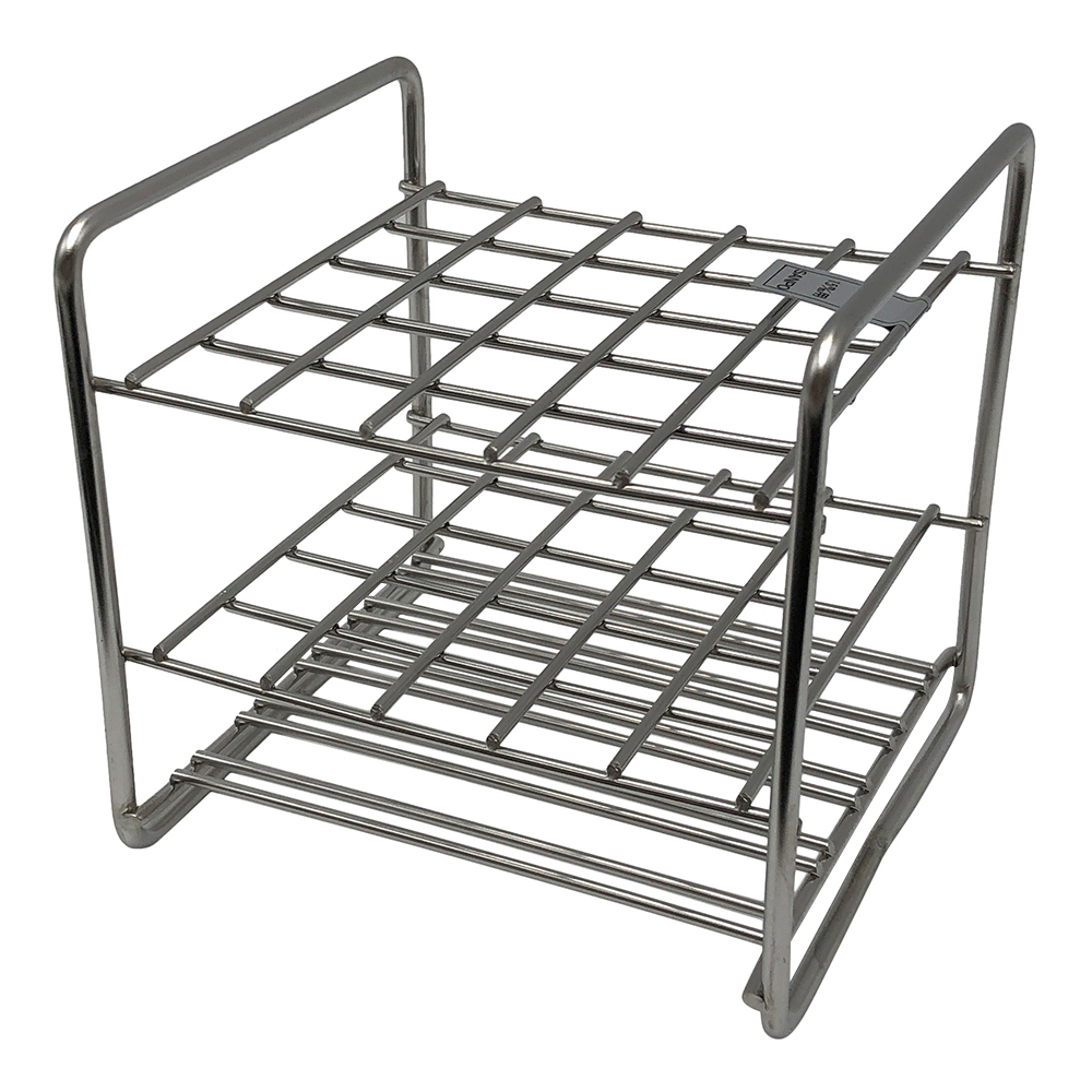 ステンレス試験管立 配列：5×5 サイズ：□17mm 15‐25H