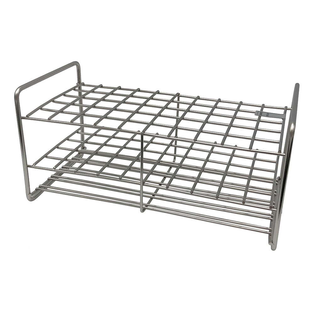 ステンレス試験管立 配列：5×10 サイズ：□18.5mm 16.5‐50H