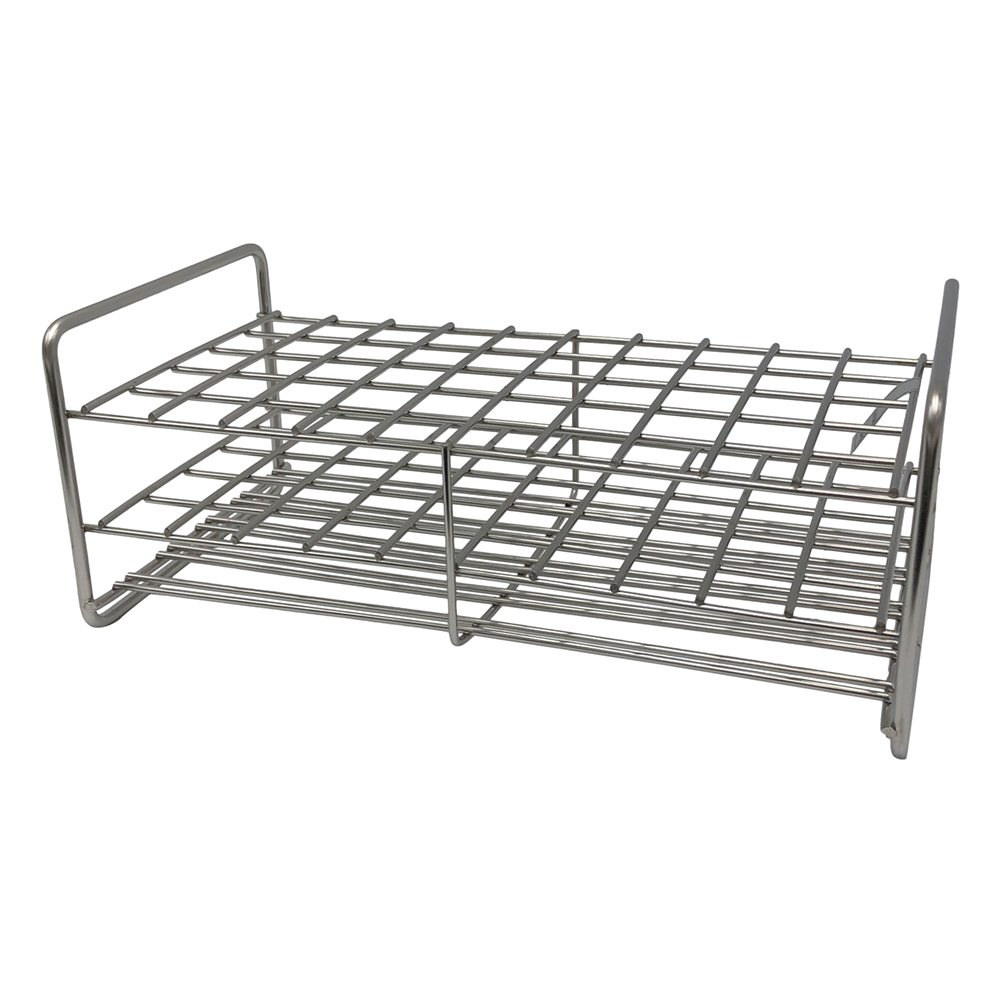 ステンレス試験管立 配列：5×10 サイズ：□18.5mm 16.5‐50L