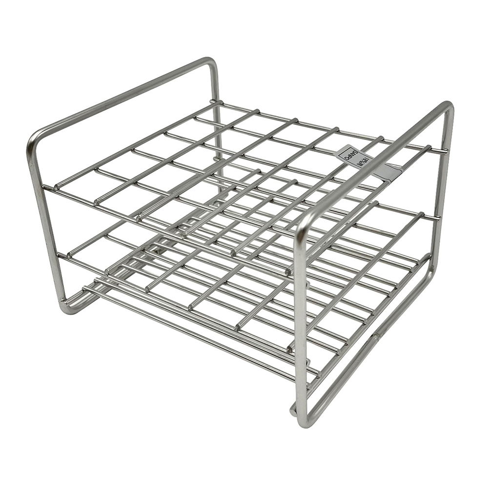 ステンレス試験管立 配列：5×5 サイズ：□20mm 18‐25L