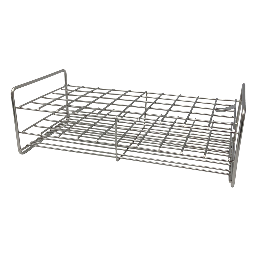 ステンレス試験管立 配列：5×10 サイズ：□23mm 21‐50L