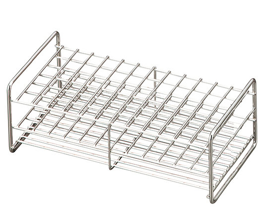 ステンレス試験管立 配列：6×12 サイズ：□23mm 21‐72