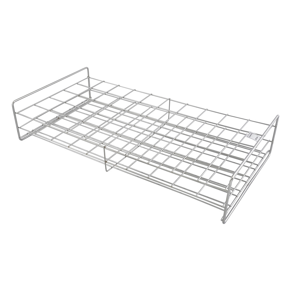 ステンレス試験管立 配列：5×10 サイズ：□42mm 40‐50L