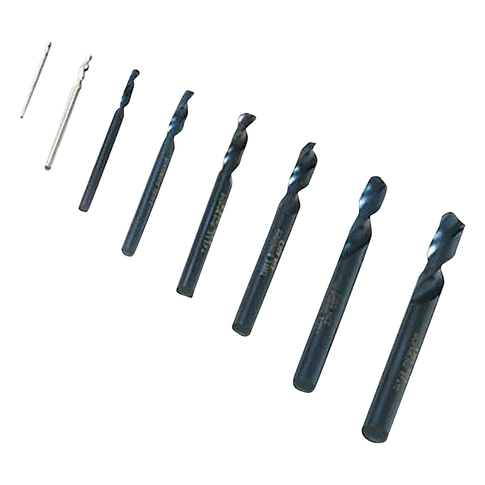 卓上旋盤ショートドリル 8本セット Compact3/Compact7用