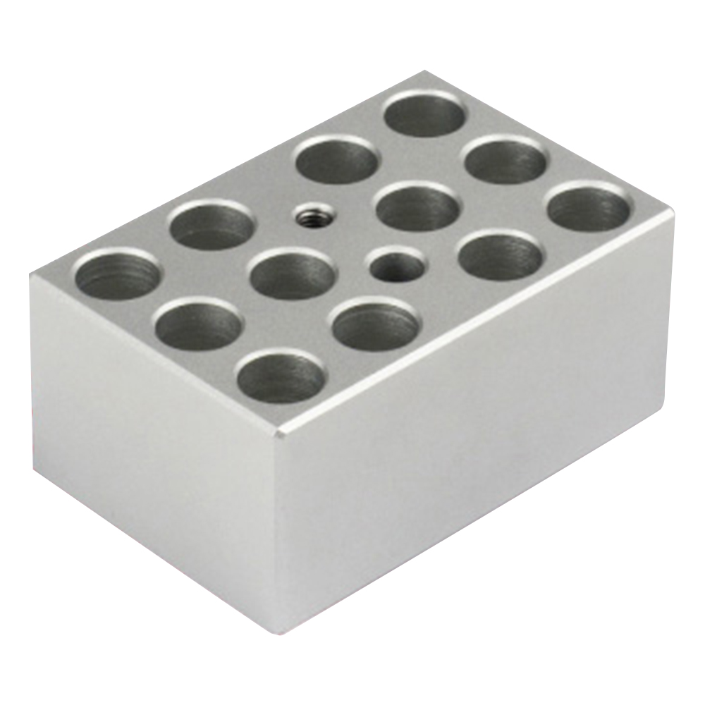 ミニブロックバス（ビーズ・ウォーターバス兼用）用 ブロック 0.5mlPCRチューブ 12本用 MD-MINI-B05