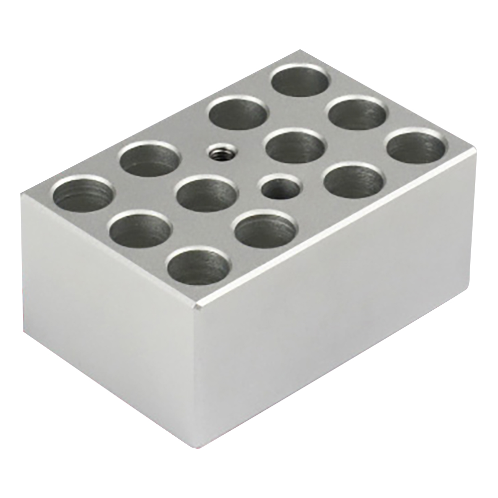 ミニブロックバス（ビーズ・ウォーターバス兼用）用 ブロック 1.5mlPCRチューブ 12本用 MD-MINI-B02