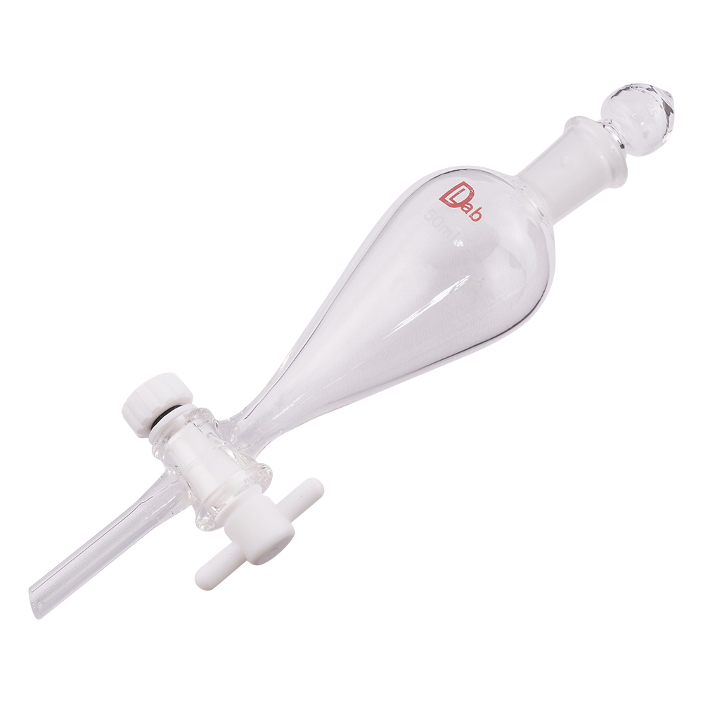 分液ロートスキーブ型 PTFEコック付 50mL