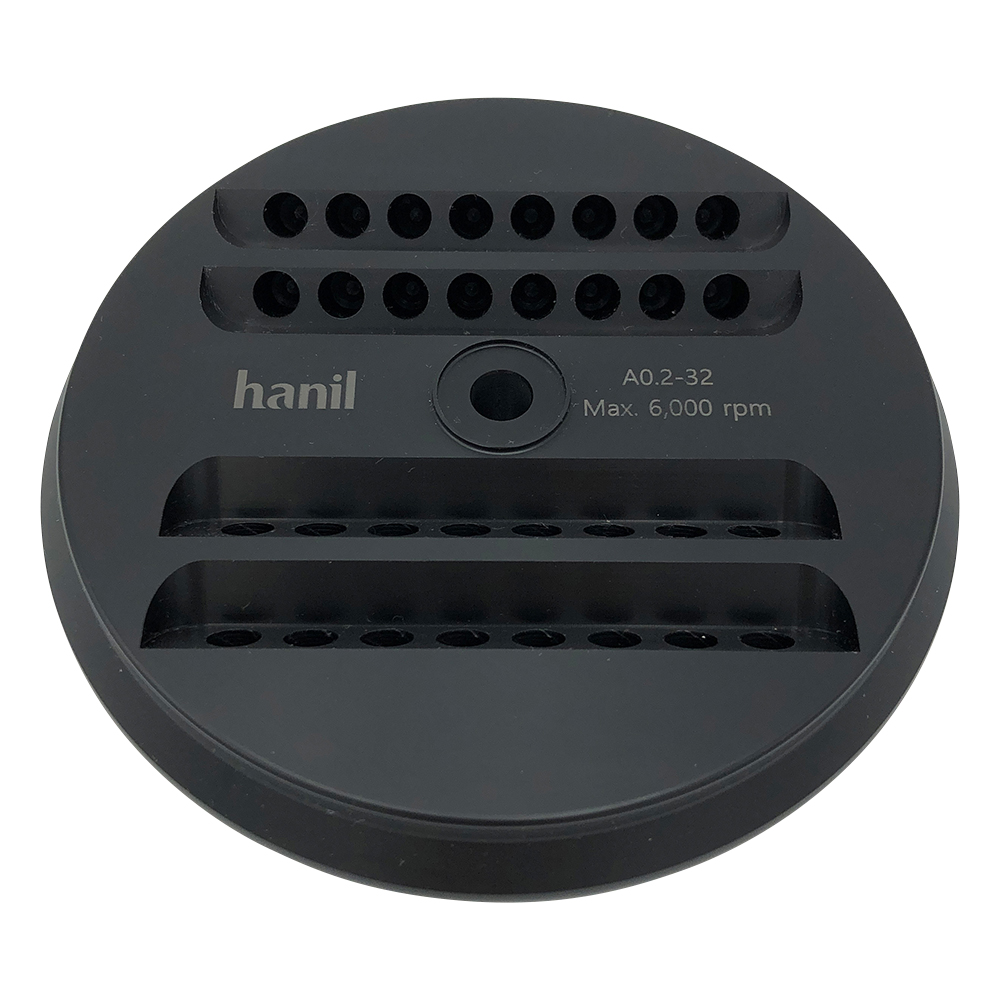 小型微量高速遠心機用ローター 8連PCRチューブ×4本掛け A0.2-32