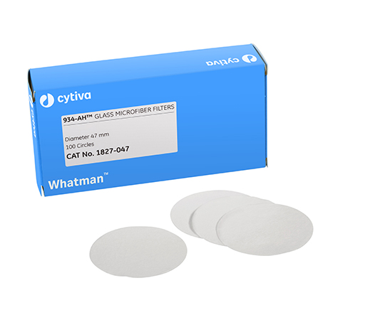 ガラス繊維濾紙934-AH 4.7cm 100枚入 1827-047