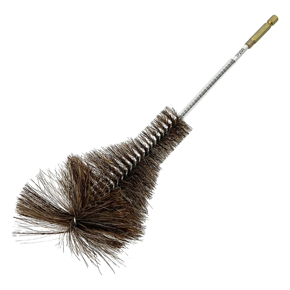 実験容器用洗浄ブラシ（三角フラスコ用） 250×150×φ90mm TF-200