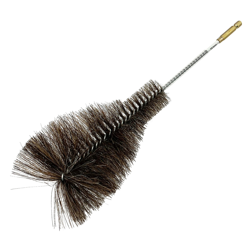 実験容器用洗浄ブラシ（三角フラスコ用） 280×180×φ100mm TF-300