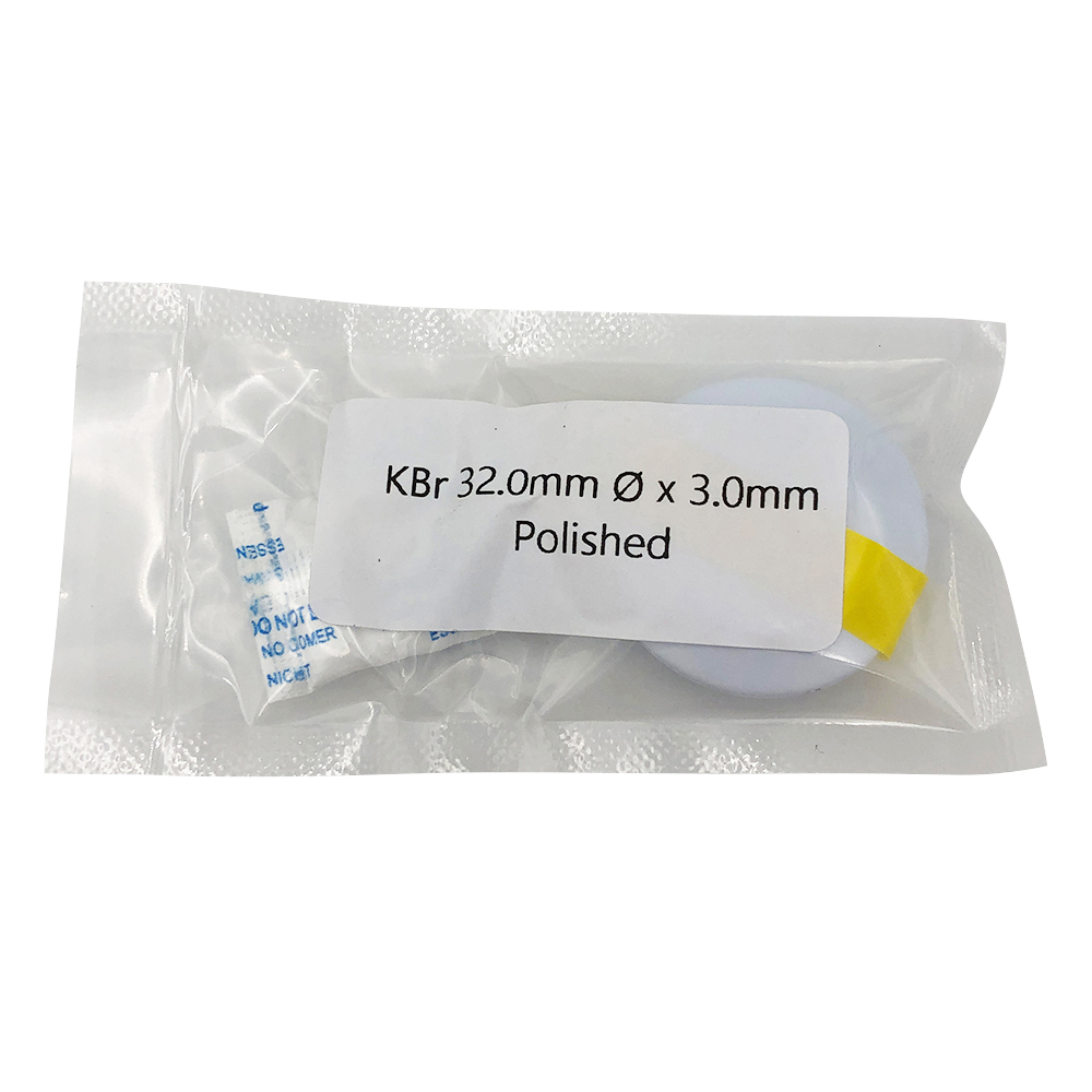 FT-IR用セル 組立液体セル用窓材 KBr（穴無し） 160-1132