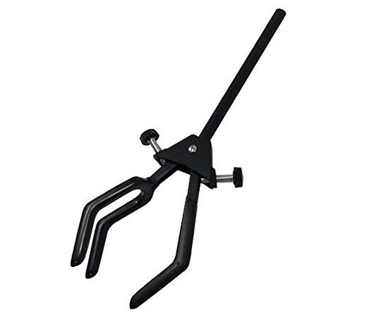 カラー両開きクランプ 大 黒