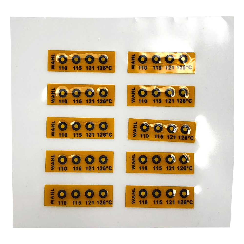 テンプ・プレート（不可逆性）4点表示 1箱（10枚入） 450-110