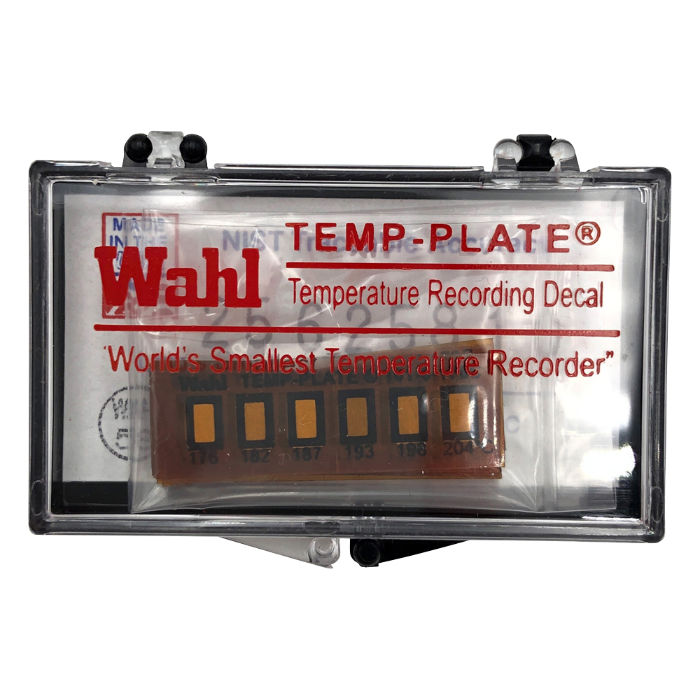 テンプ・プレート（不可逆性） 6点表示 1箱（10枚入） 101-6V-176