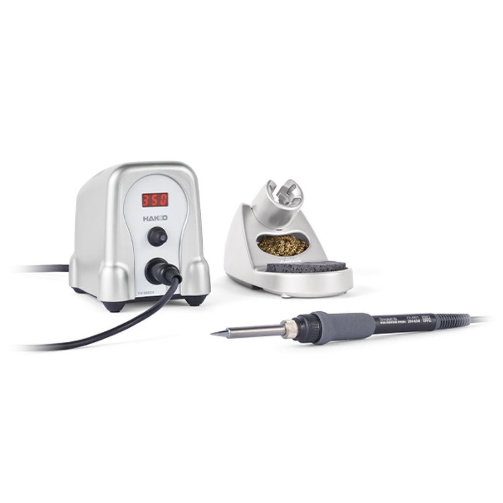 ステーションタイプ はんだこて（鉛フリー対応） シルバー FX888DX-81SV