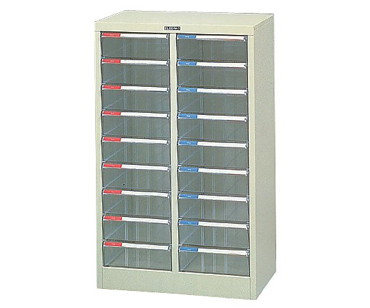 フロアーケース（1列18段） 278×341×880mm A4-18P