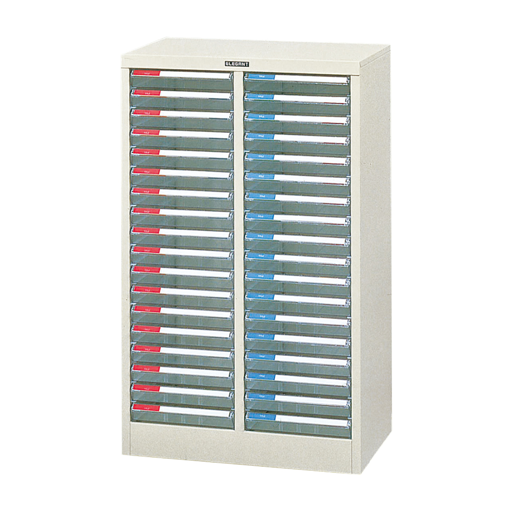 フロアーケース（2列18段） 537×341×880mm A4-36P