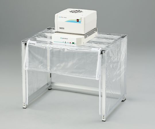 折りたたみ簡易型クリーンブース ファンユニット1台・イオナイザー1台付 OKCI700