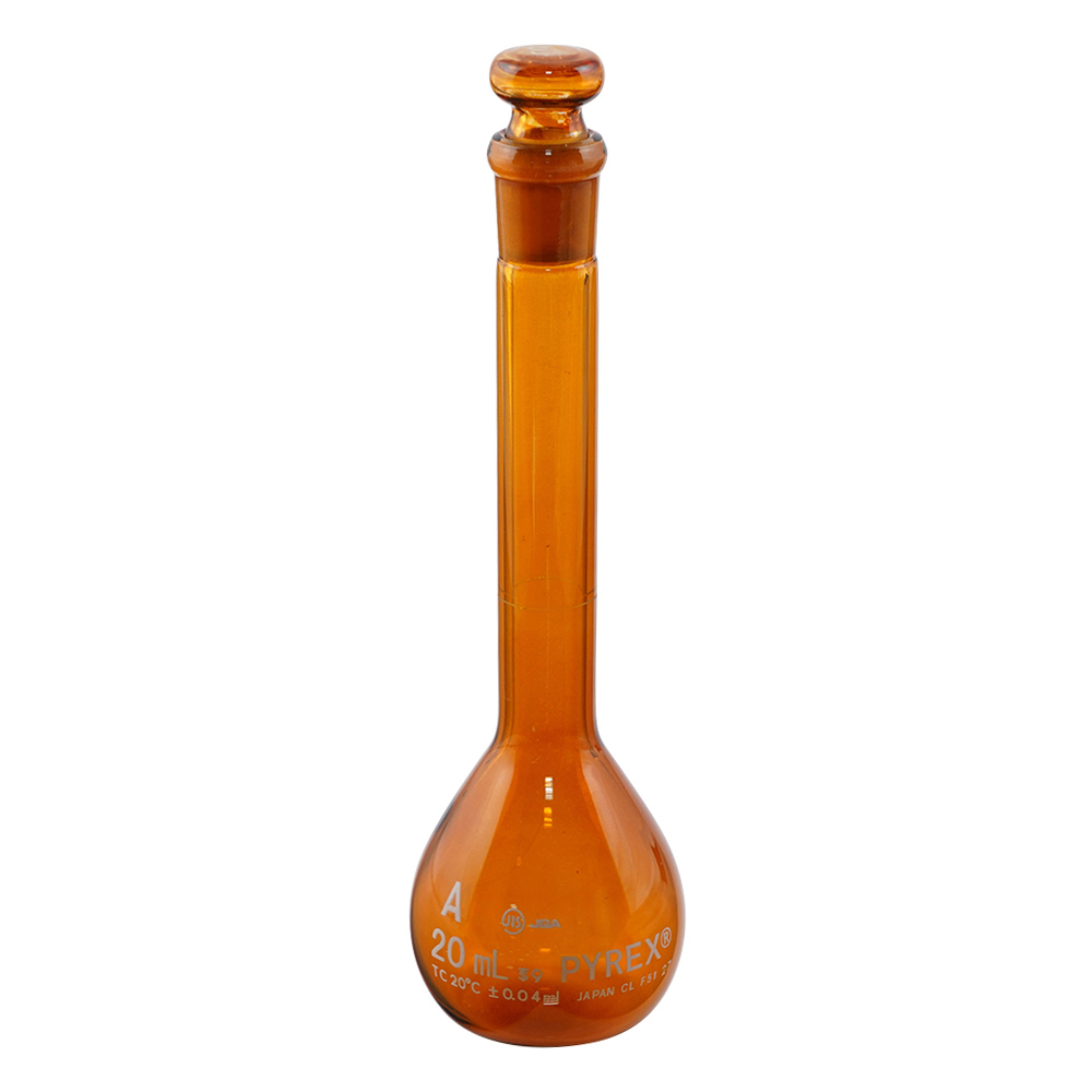 メスフラスコ（JIS規格） 20mL 55640JIS-20